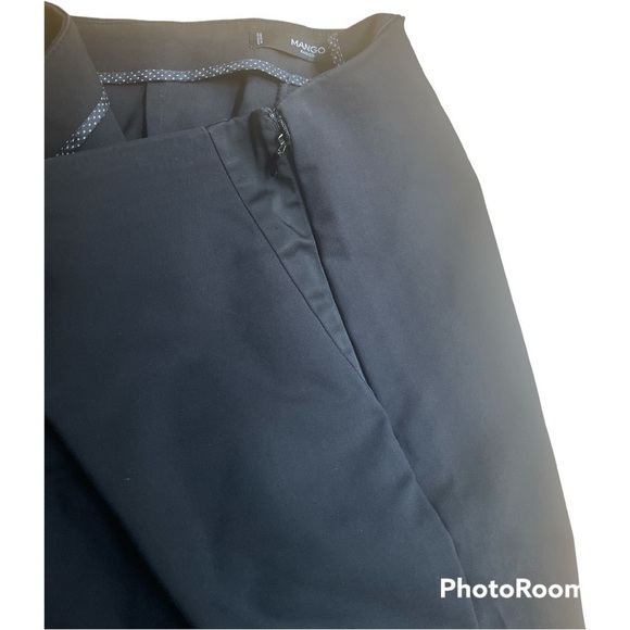 Mango basics black pants size 8 - Picture 3 of 7